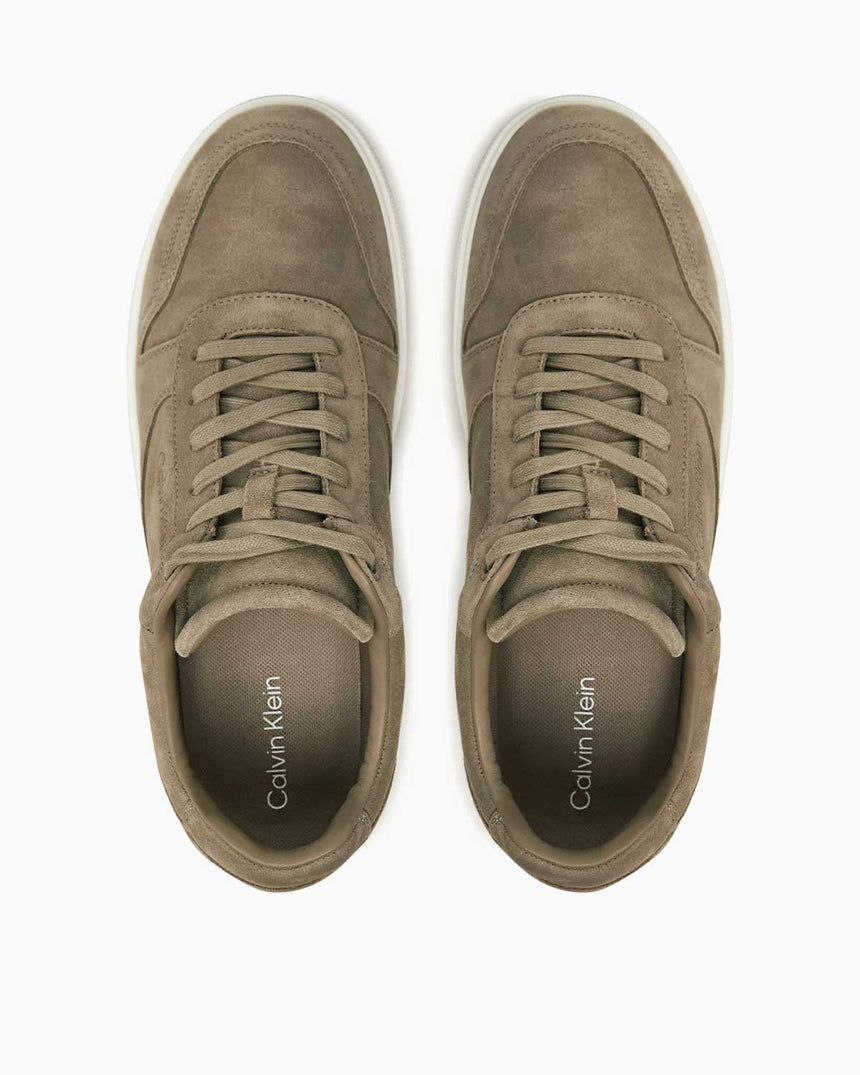 Calvin Klein Low Top Lace Up Bskt Sue Erkek Sneaker Brindle