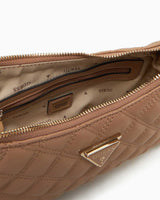 Guess Giully Zincir Detaylı Omuz Çantası Beige
