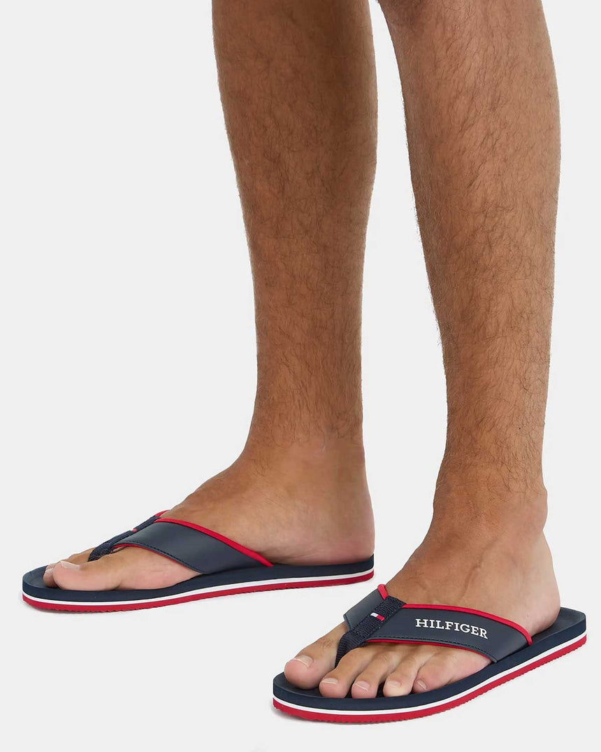 Tommy Hilfiger Comfort Beach Terlik Desert Sky