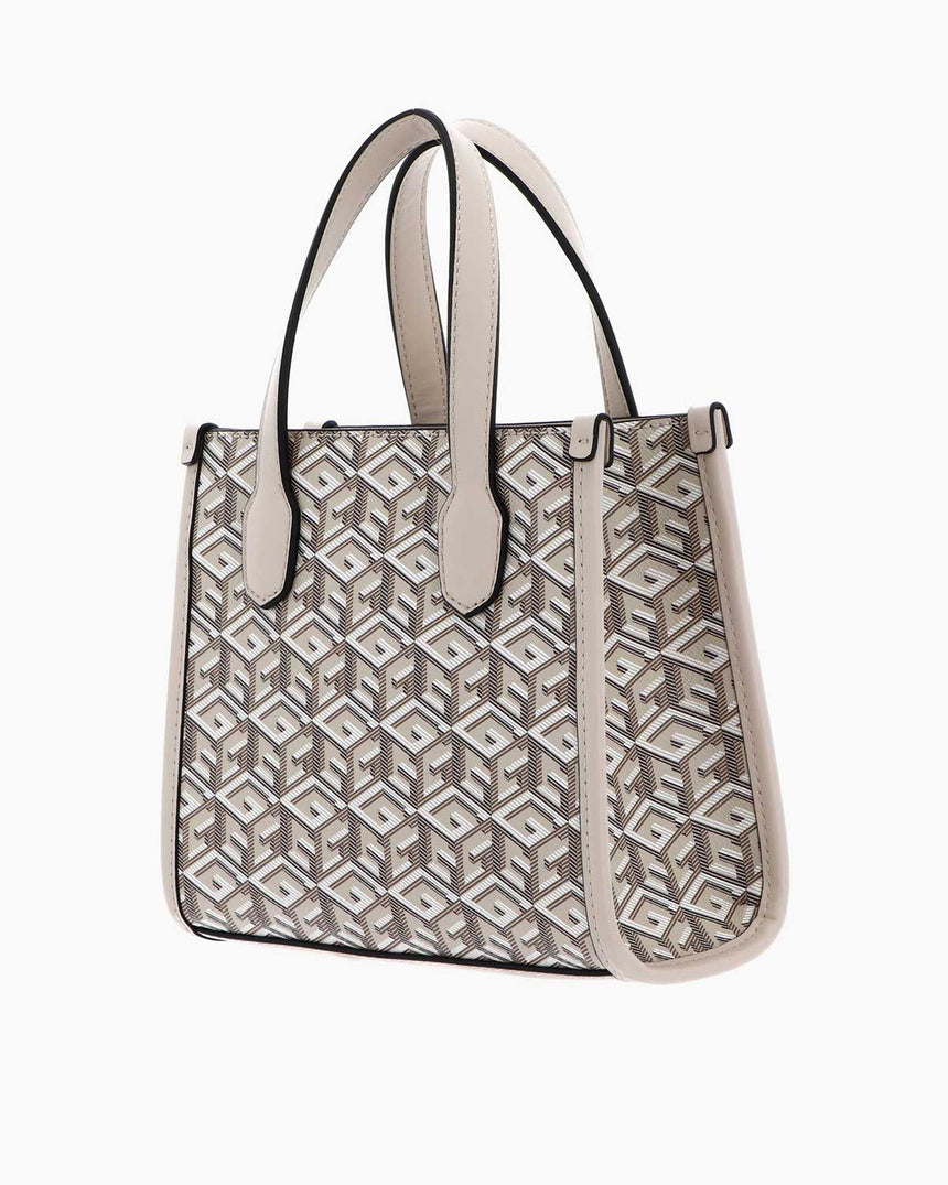 Guess Silvana Compartment Monogram Mini El Çantası