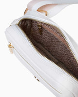 Us Polo Assn Logo Detaylı Çapraz Askılı Çanta Beyaz