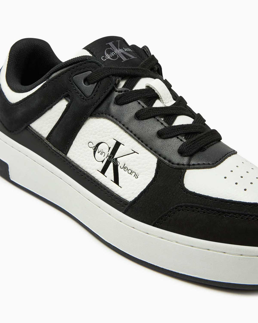 Calvin Klein Jeans Basket Cupsole Logolu Sneaker Black/Bright White