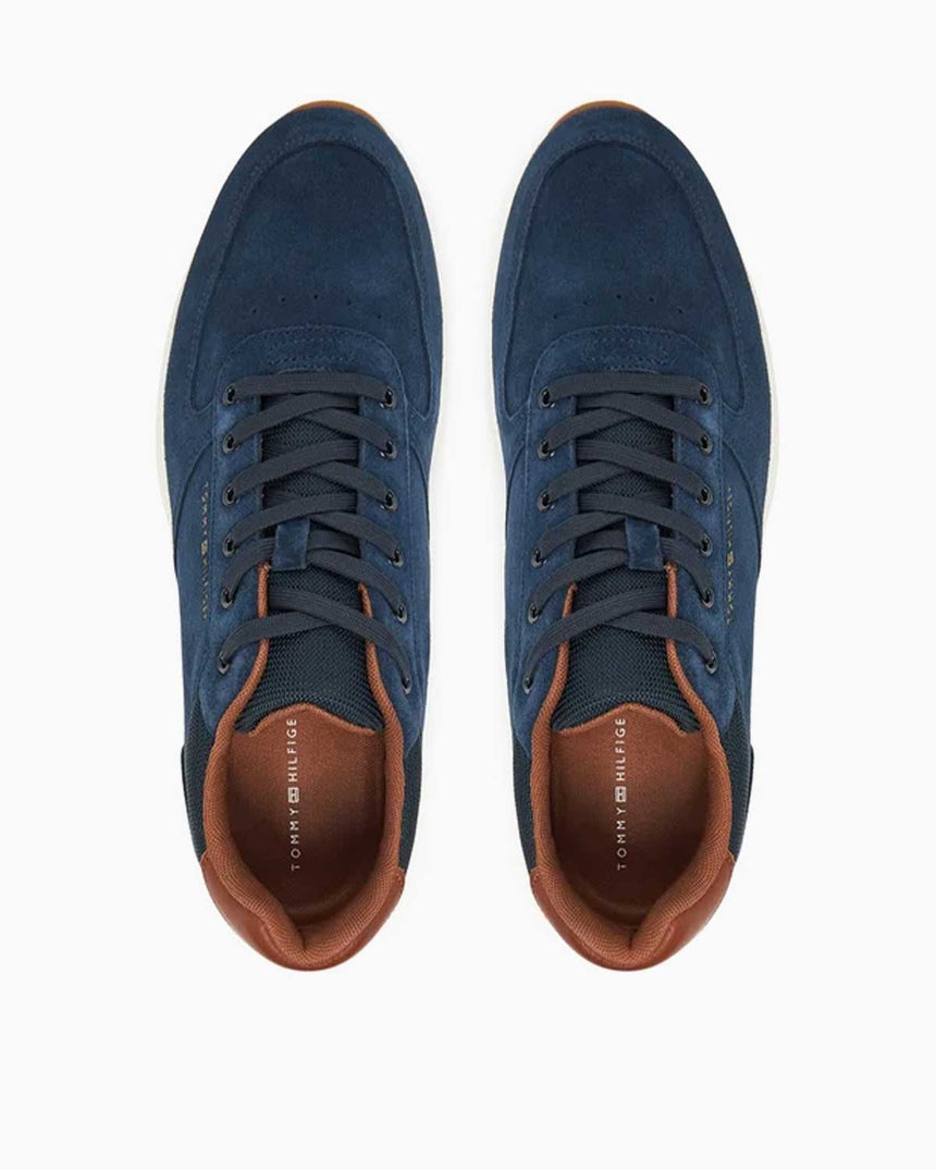 Tommy Hilfiger Newport Premium Hibrit Süet Erkek Sneaker Desert Sky
