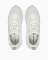 Calvin Klein Lausanne EVA Örgü Detaylı Kadın Koşucu Sneaker Bright White/Pink/Turtledove