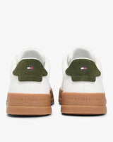 Tommy Hilfiger Court Detail Essential Sneaker Ecru/Arctic Spruce