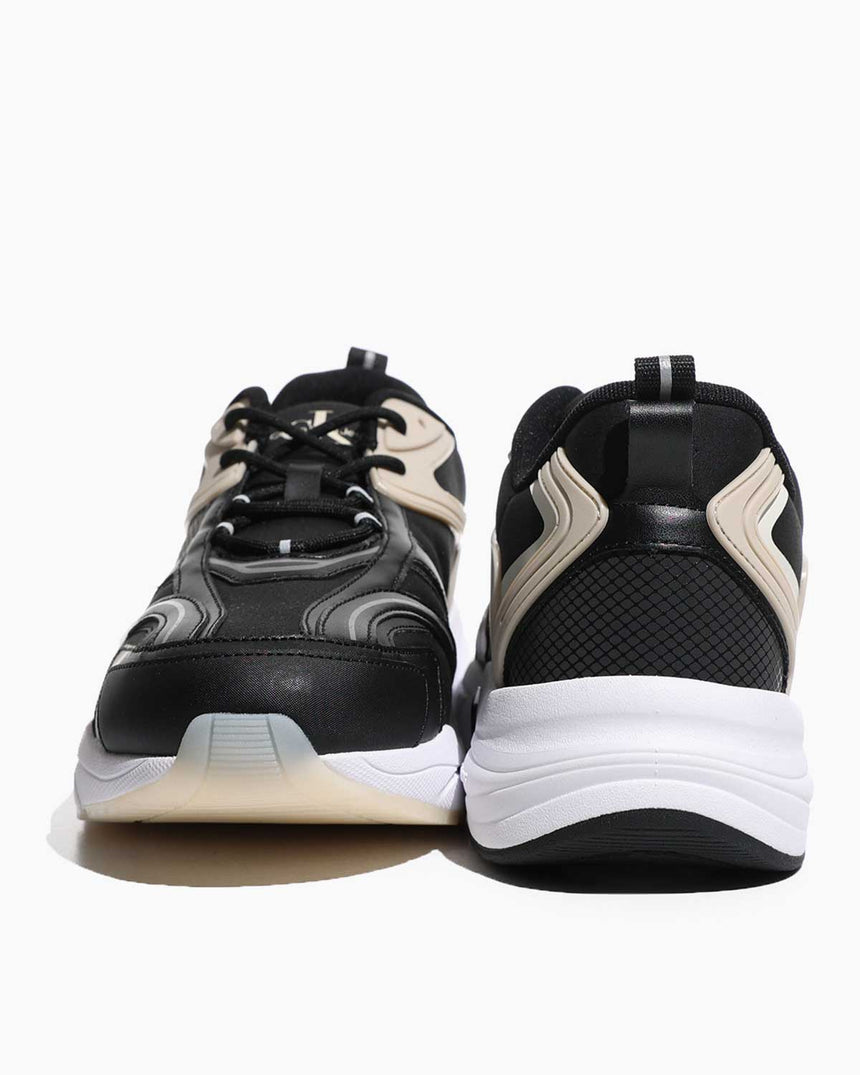 Calvin Klein Tennis Lace Up Logolu Sneakers Black/Eggshell/White