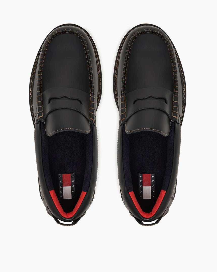 Tommy Hilfiger Archive '01 Erkek Loafer Black