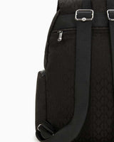 Kipling City Zip S Elevated Jacquard BLACK SIGNATURE JQ