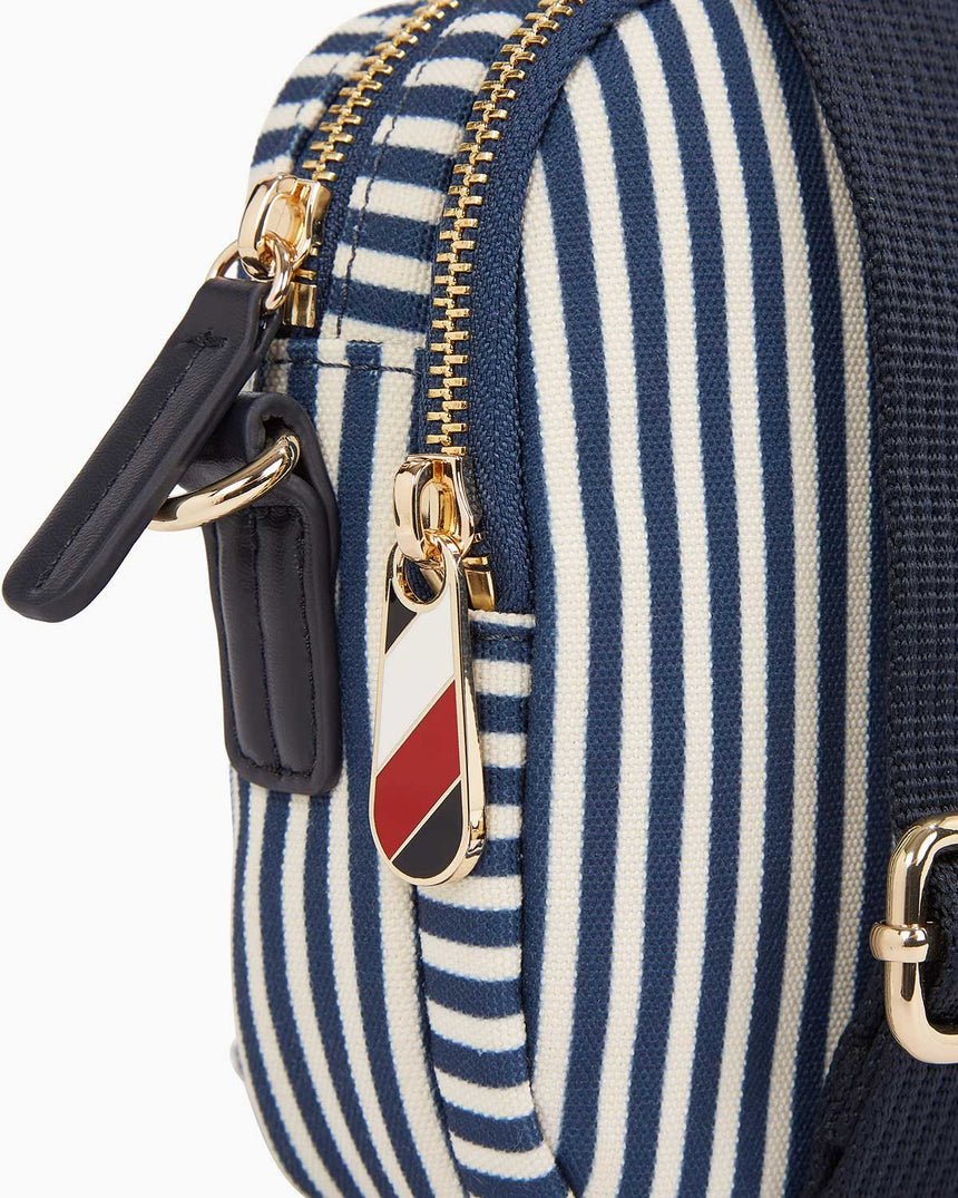 Tommy Hilfiger Poppy Summer Camera Bag Space Blue Stripes