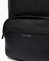 Calvin Klein Must Campus Backpacks Sırt Çantası Ck Black Saffiano
