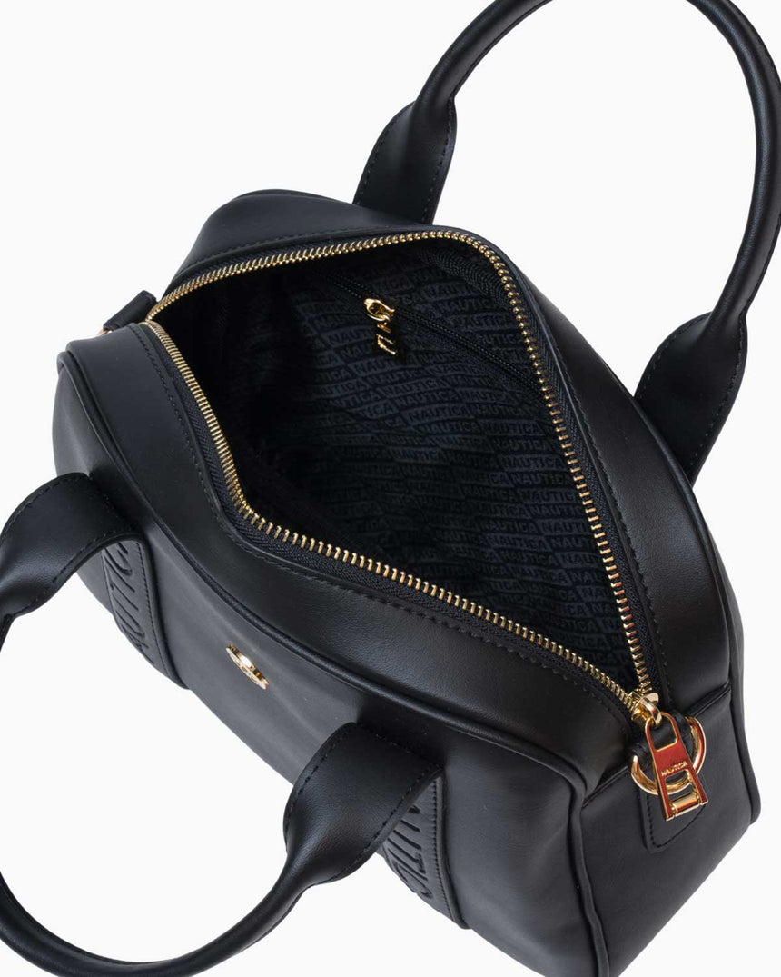 Nautica Ladies Logolu El Çantası Siyah
