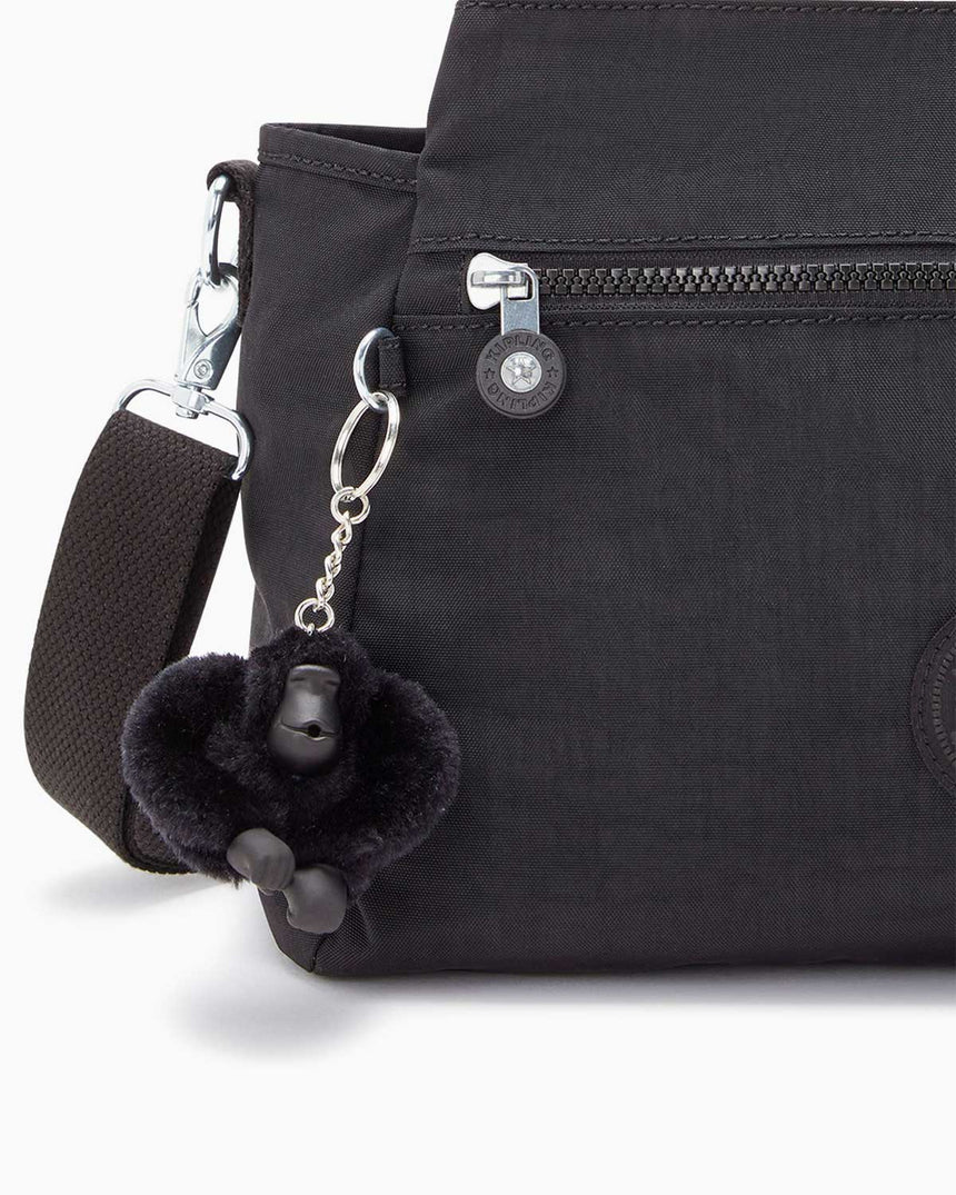 Kipling Elysia Basic Omuz Çantası Black Noir