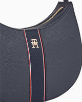 Tommy Hilfiger Legacy Hobo Shoulder Omuz Çantası Space Blue