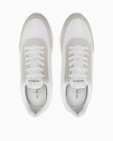 Calvin Klein Retro Runner Low Top Sneakers Triple White