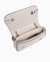 Guess Arlena Convertible Flap Omuz Çantası Taupe Logo