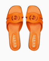 Guess Ciella Dress Shoes Logolu Terlik Orange