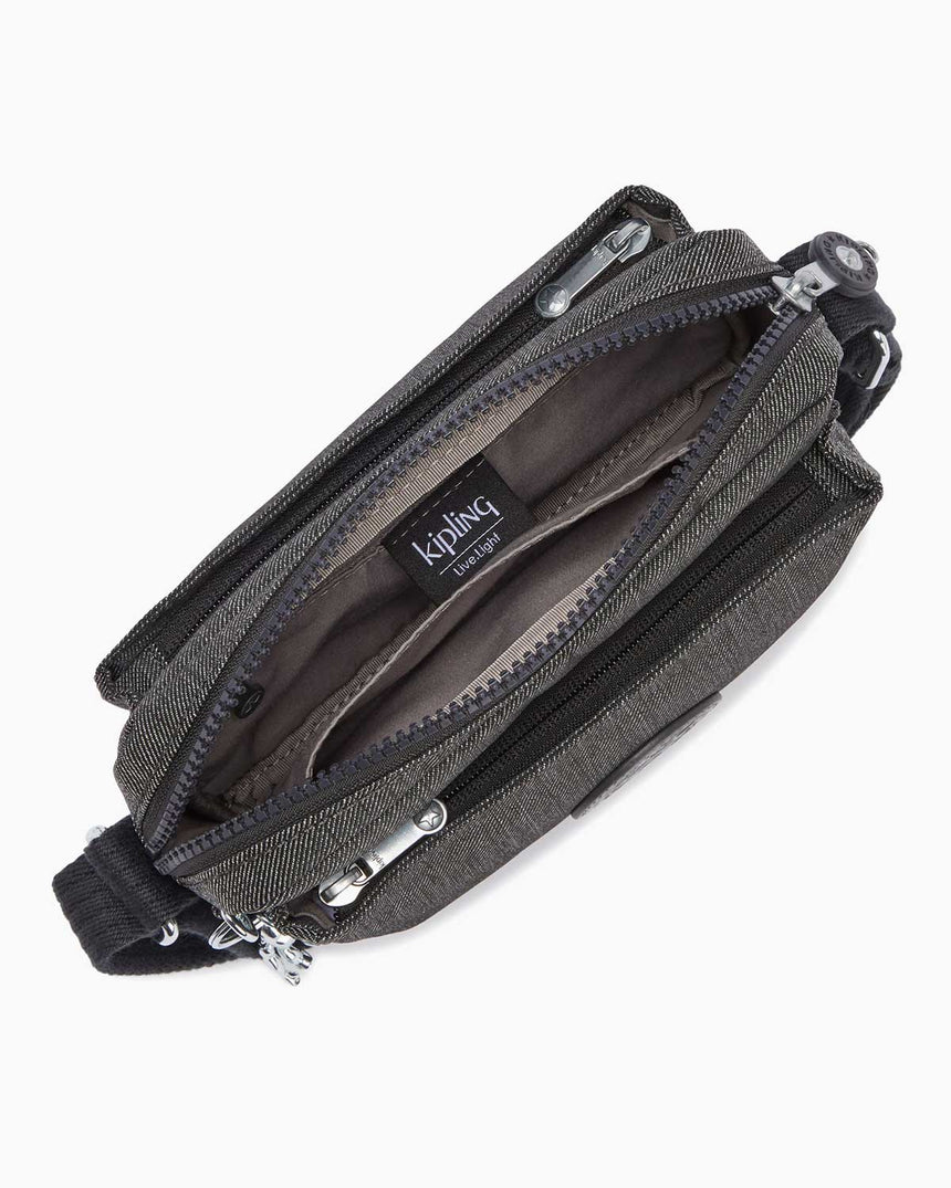 Kipling Abanu Peppery Çapraz Askılı Kadın Çantası Black Peppery