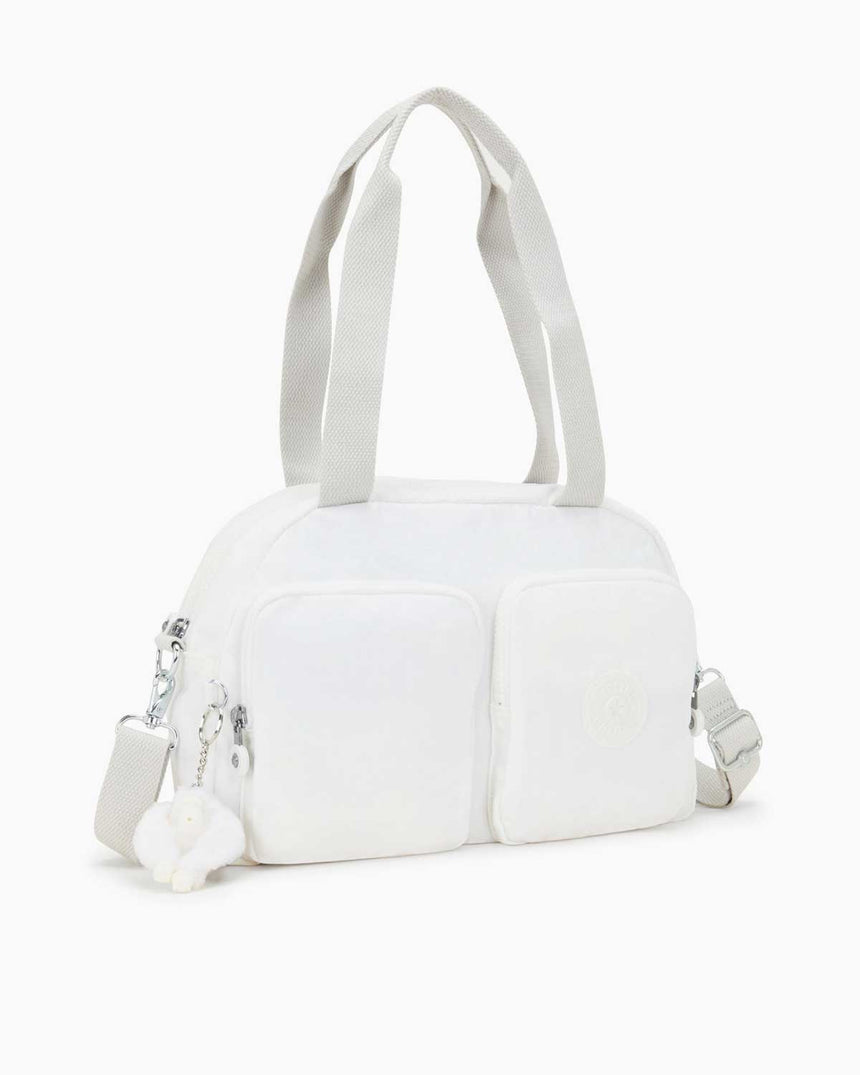 Kipling Cool Defea Omuz Çantası Pure Alabaster