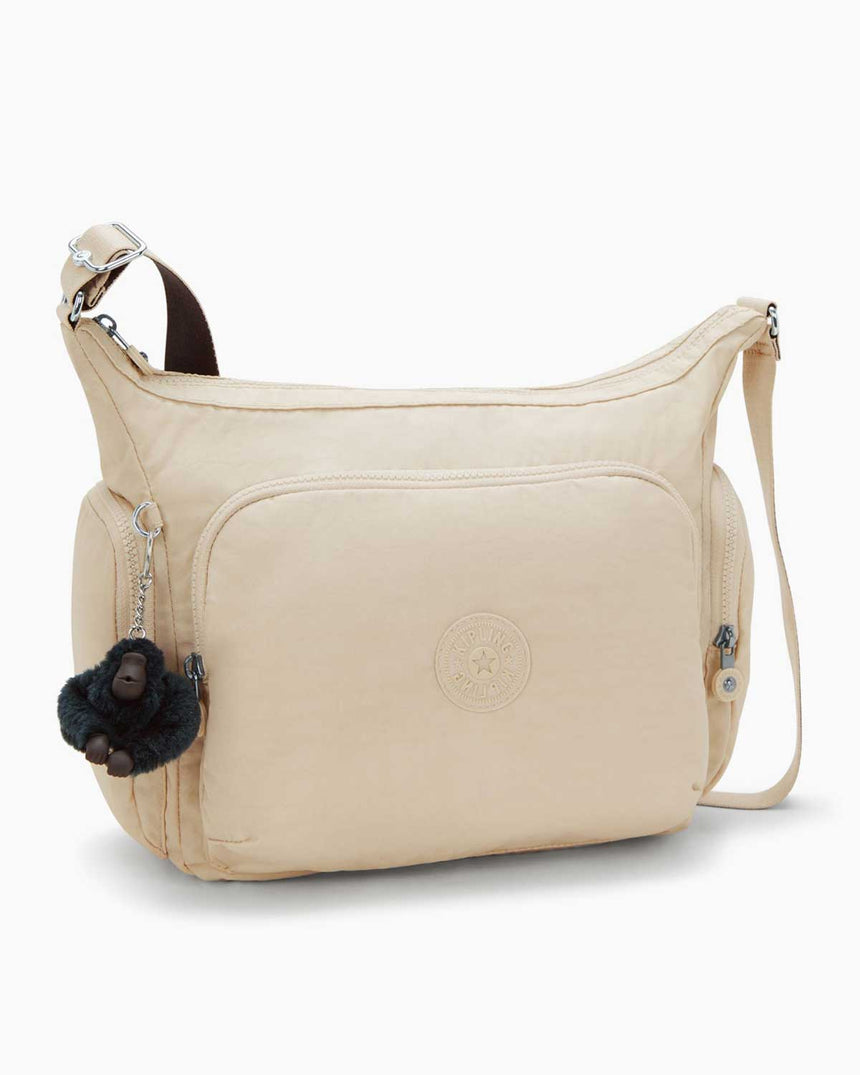 Kipling Gabbie Basic Omuz Çantası Back To Beige