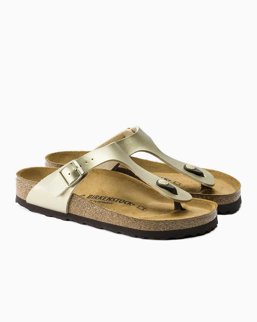 Birkenstock Classics Gizeh BF Parmak Arası Kadın Terlik Altın