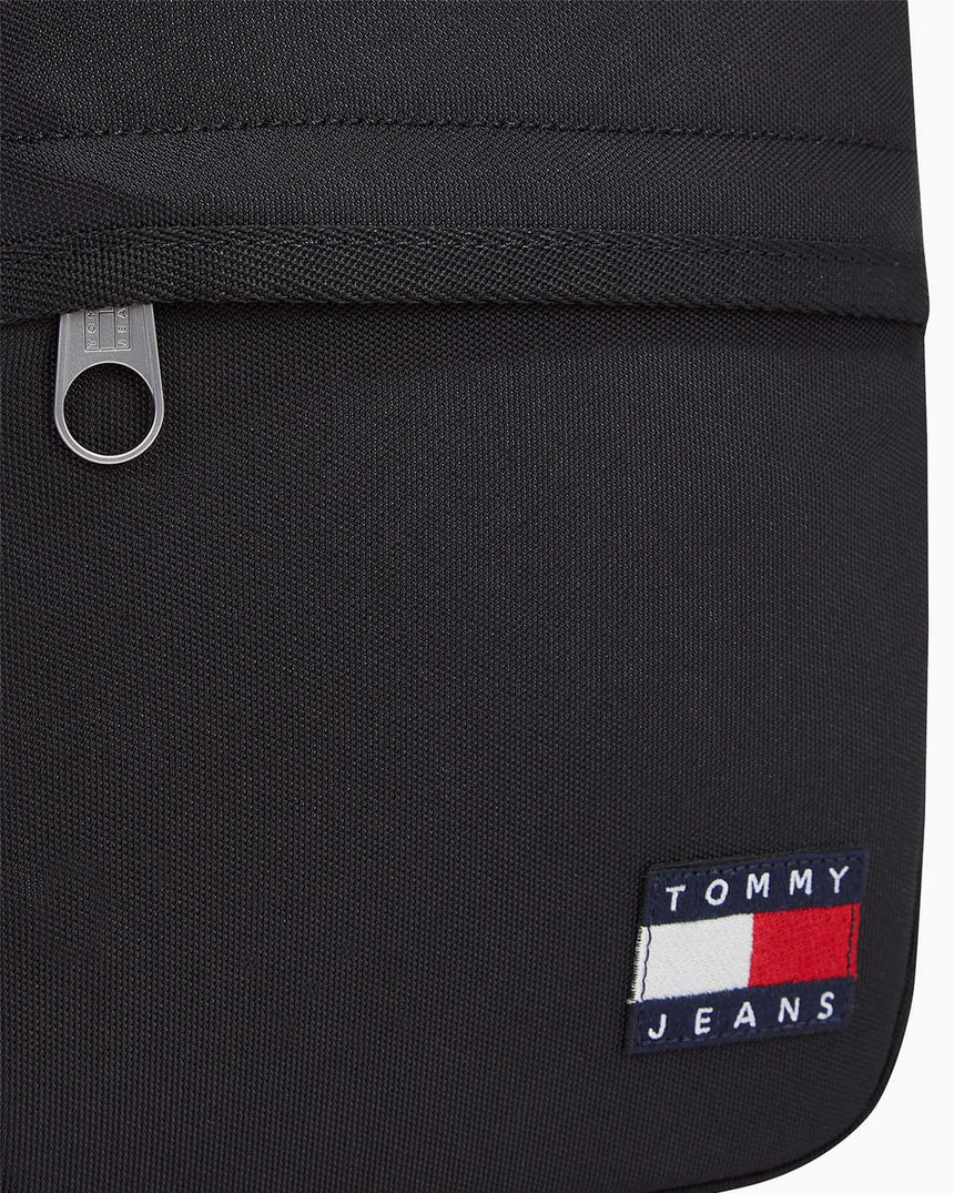 Tommy Hilfiger Ess Daily Sportwear Askı Logo Detaylı Çapraz Askılı Çanta Black