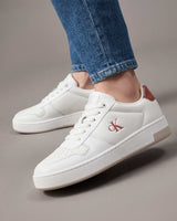 Calvin Klein Basket Cupsole Low Top Sneaker Bright White/Aragon