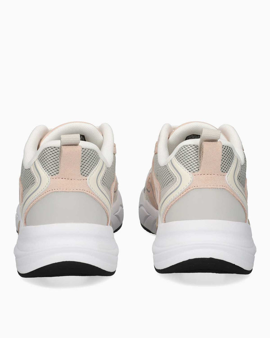 Calvin Klein Retro Tennis Runner Sneakers Creamy White/Whisper Pink/ Oyster M