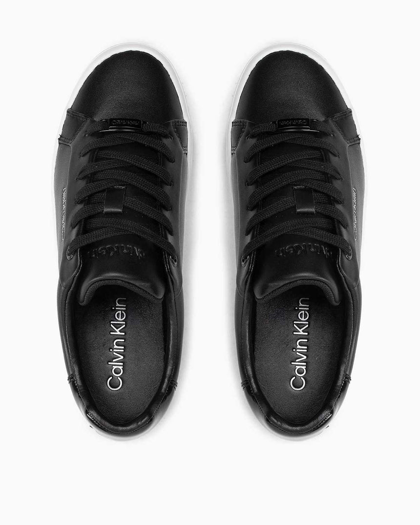 Calvin Klein Vulc Lace Up Nano Sneakers CK Black