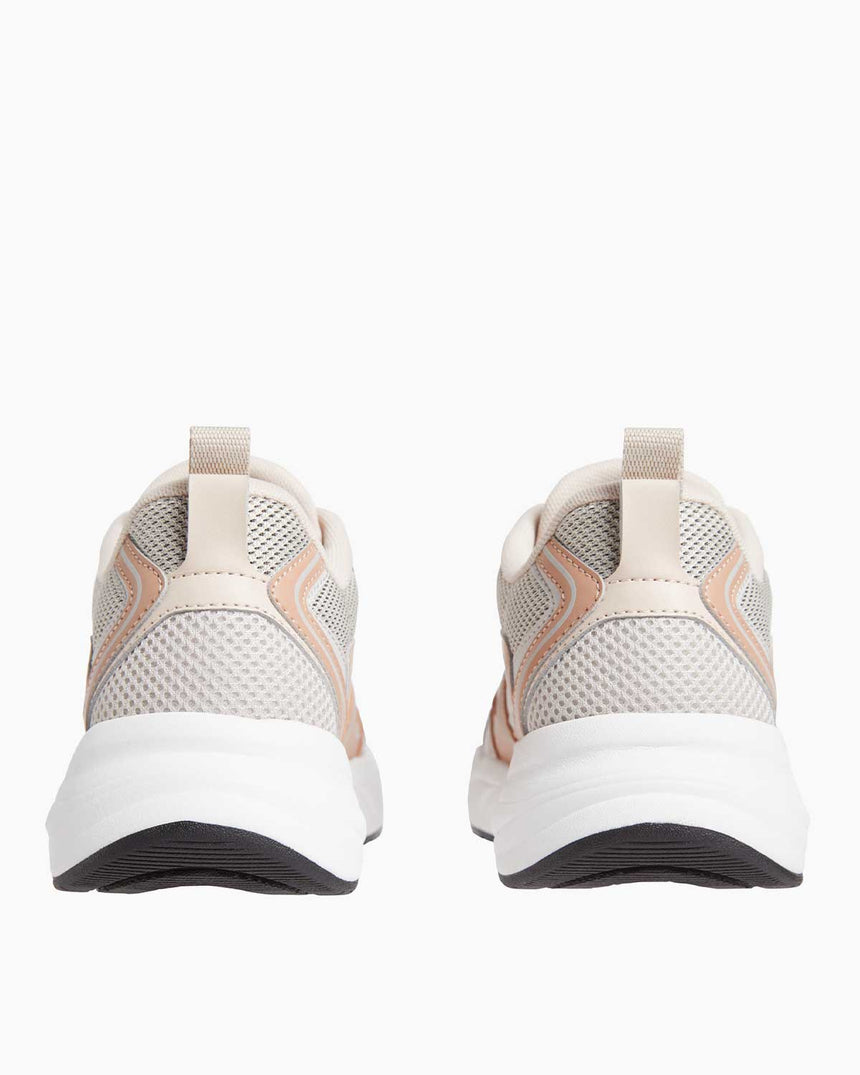 Calvin Klein Jeans Retro Tennis Logolu Sneaker Eggshell/Tuscany