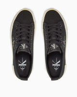 Calvin Klein Platform Low Top Sneakers Black/Creamy White