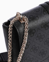 Guess Noreen Convertible Monogram Çapraz Askılı Çanta Coal Logo