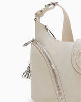Kipling Sera M Charm Çapraz Askılı Çanta Beige Spice