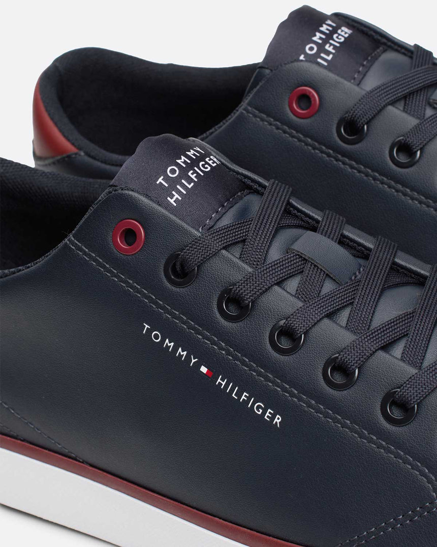 Tommy Hilfiger Leather Low Top Sneakers Desert Sky