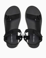 Calvin Klein Velcro Flat Sandalet Triple Black