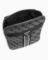 Guess Milano Monogram Çapraz Askılı Çanta Coal Black