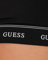 Guess Alba Kadın Removable Aktif Spor Sütyeni Jet Black A996