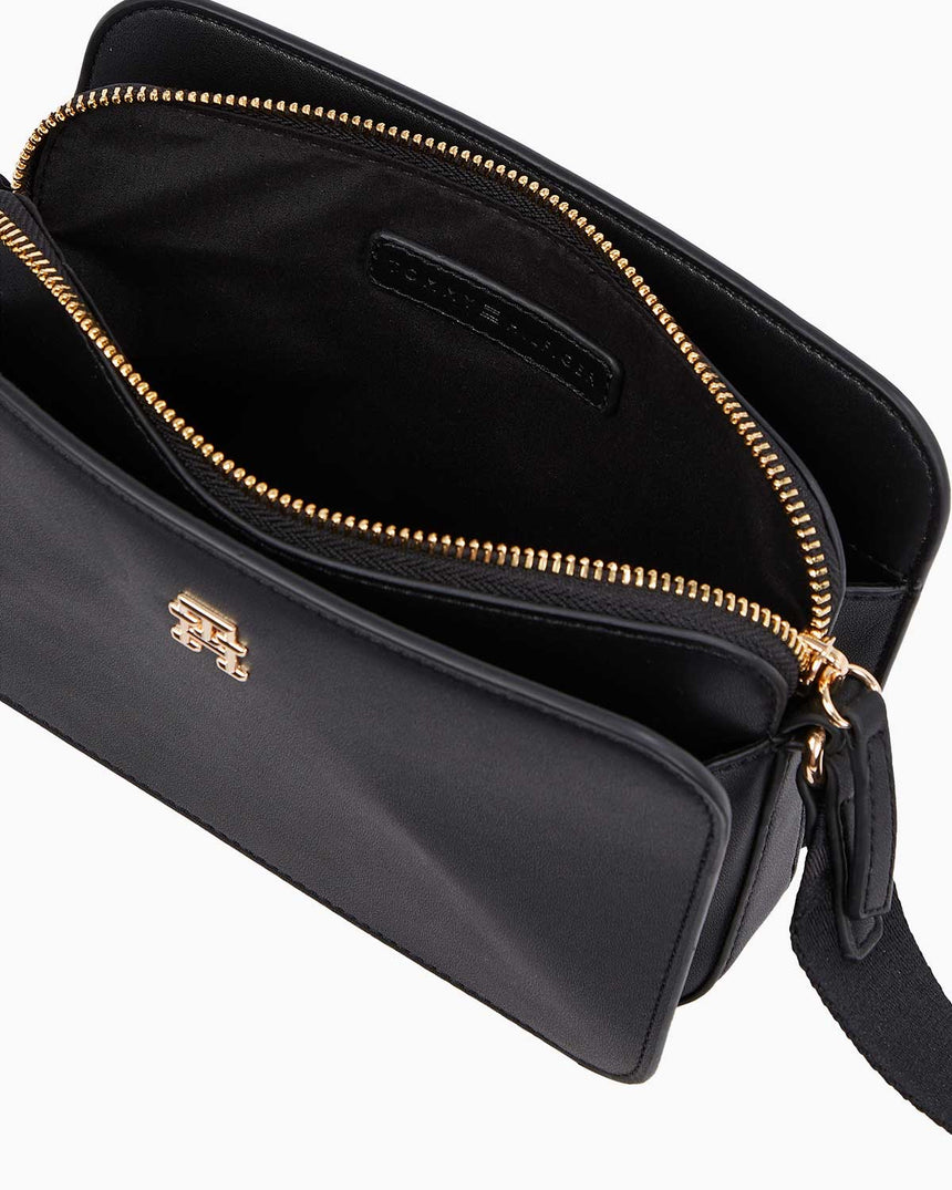 Tommy Hilfiger Logotape Camera Bag Black