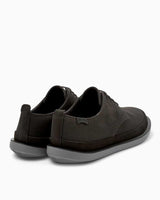 Camper Hakiki Deri Wagon Erkek Blucher Ayakkabı Koyu Gri