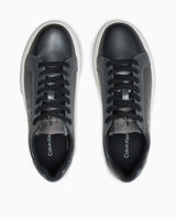 Calvin Klein Chunky Cupsole Lace Up Snekaers Black/White