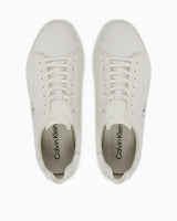 Calvin Klein Katty Deri Kadın Sneaker Triple Bright White