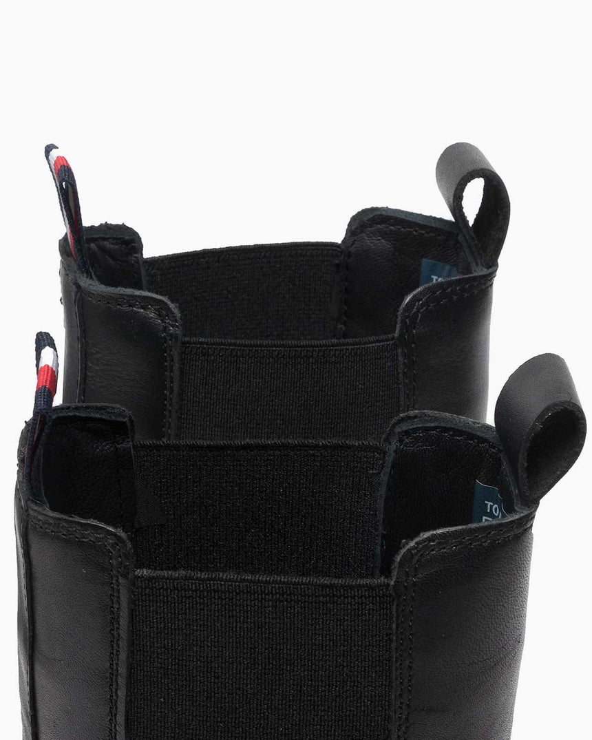 Tommy Hilfiger Monochromatic Chelsea Kadın Boot Black