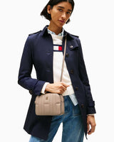 Tommy Hilfiger Feminen Kadın Çıkartılabilir Askılı Kamera Çantası Coastal Taupe