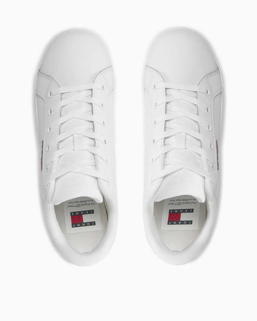 Tommy Hilfiger Flatform Low Top Sneakers White