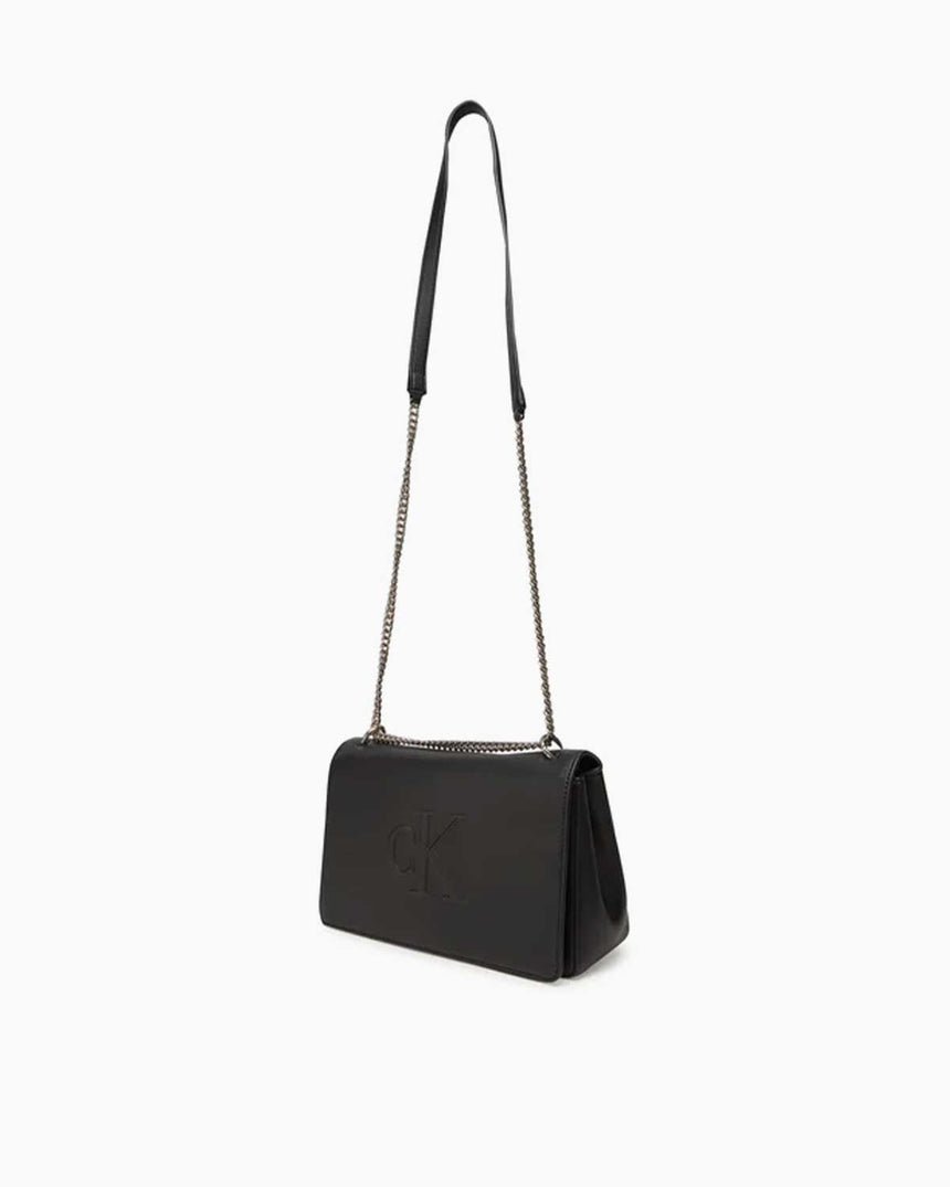 Calvin Klein Sculpted Flap Çapraz Askılı Çanta Black