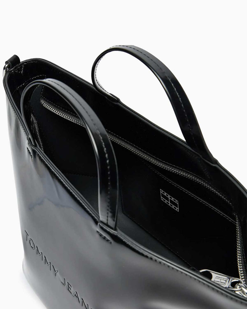 Tommy Hilfiger Ess Must Mini Tote Seasonal El Çantası Black