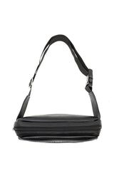 U.s Polo Assn Metal Logo Baskılı Erkek Bel Çantası Siyah