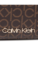 Calvin Klein Camera Bag Çapraz Askılı Kadın Çantası Brown Mono Mix
