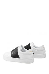 Calvin Klein Cupsole Slipon Elastic Lth Kadın Sneakers Bright White