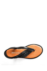 Pierre Cardin Parmak Arası Kadın Terlik Siyah