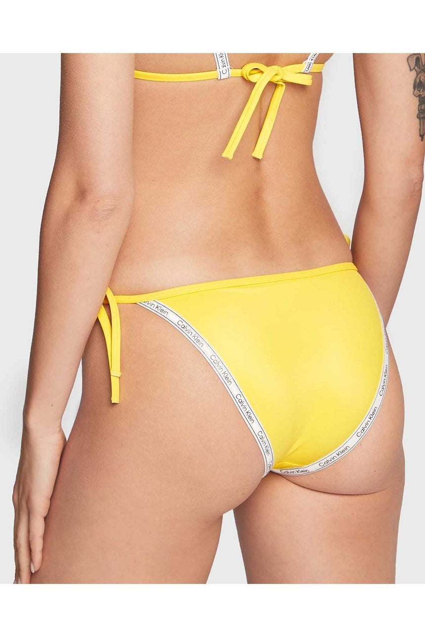 Calvin Klein String Side Tie Bikini Altı Eureka Yellow